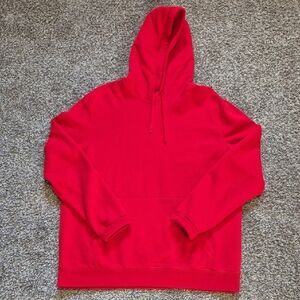 Tek Gear Red Hooded Pullover Sweater